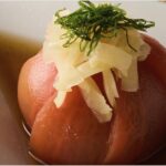 丸ごと出汁漬け冷やしトマト