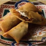 鰻とクリームチーズの春巻き