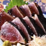 藁焼き鰹のたたき