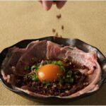 黒毛和牛の花椒痺れユッケ