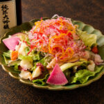 海鮮と香味野菜の和風サラダ